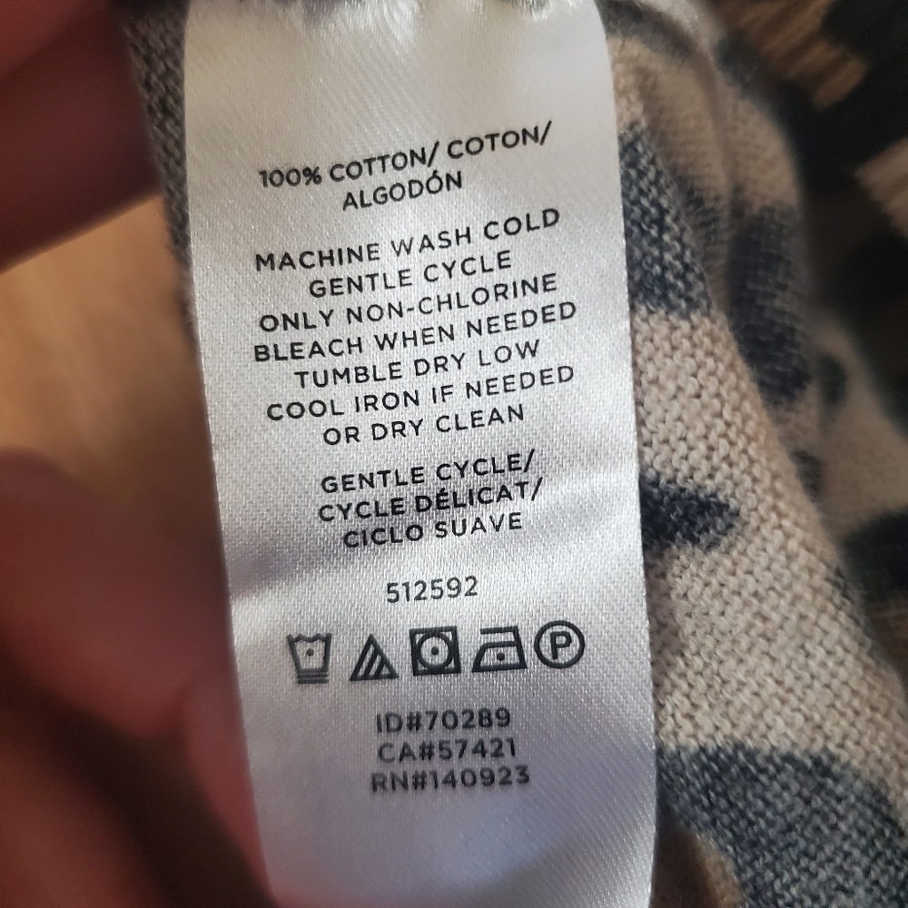 Loft Short Sleeve Cheetah Print Top NWOT - Picture 8 of 8